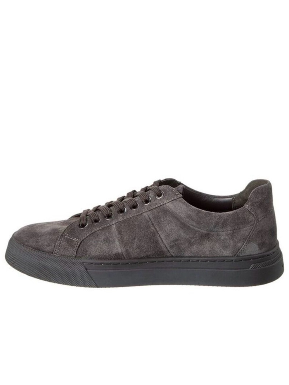 Vince Larsen Men's Suede Lace-Up Sneakers — Gray